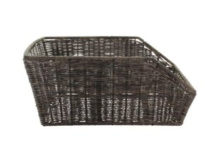 Basil fietsmand Cento Rattan-look bruin