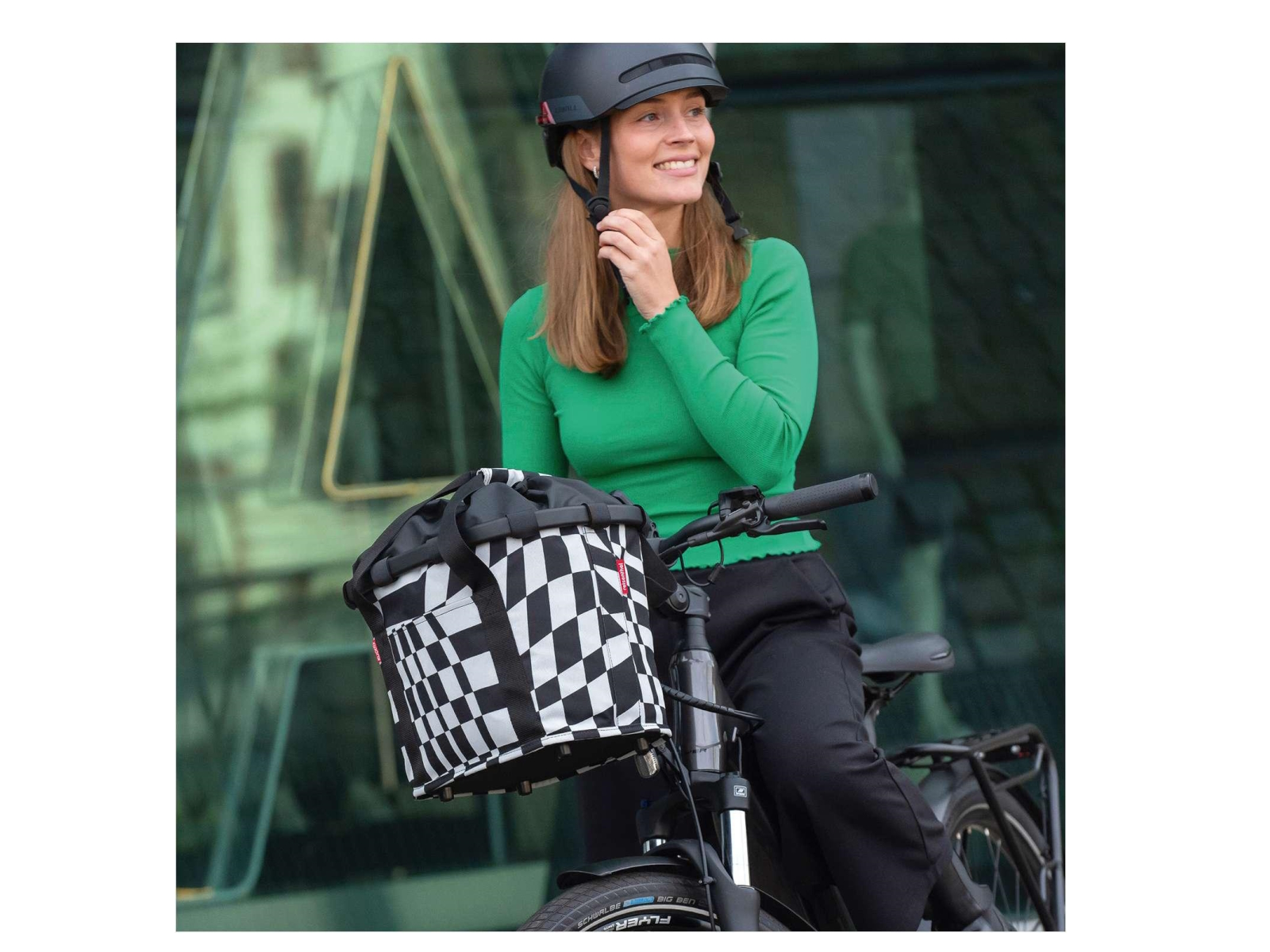 Klickfix Reisenthel mandtas 15L zebra - Afbeelding 2