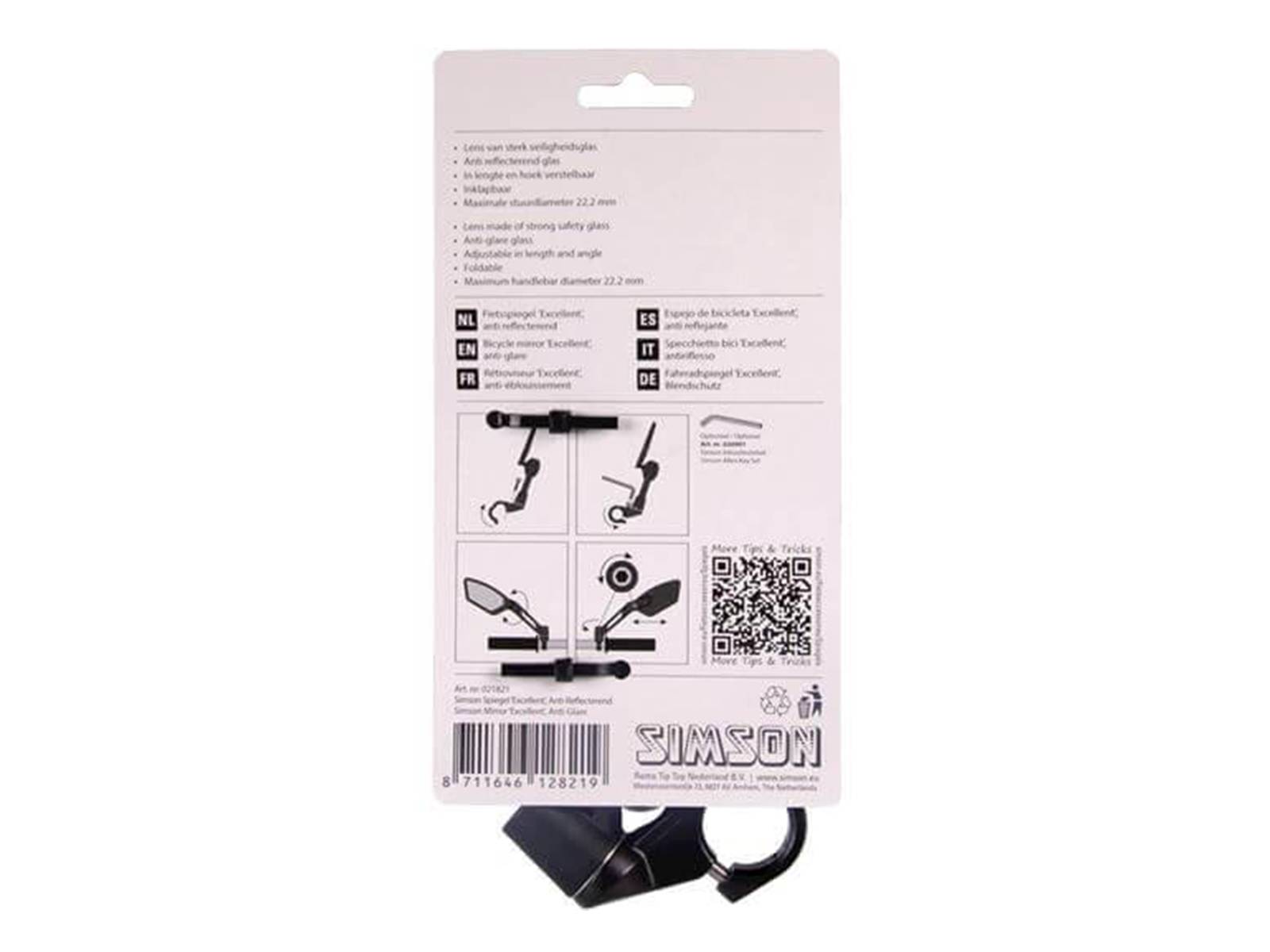 Simson Spiegel Excellent anti reflecterend - Afbeelding 5